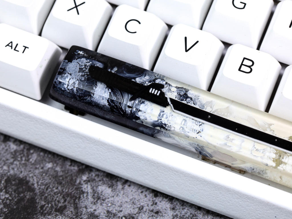 Darksaber sword spacebar keycap 3 Darksaber sword Spacebar keycap