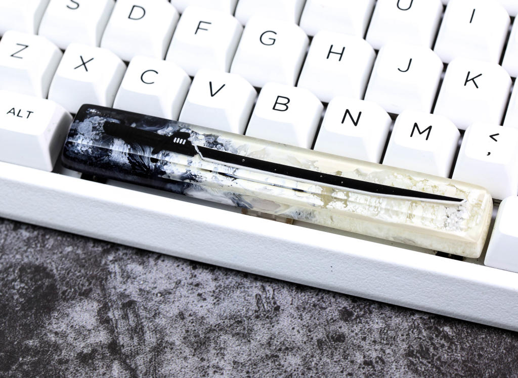 Darksaber sword spacebar keycap 2 Darksaber sword Spacebar keycap