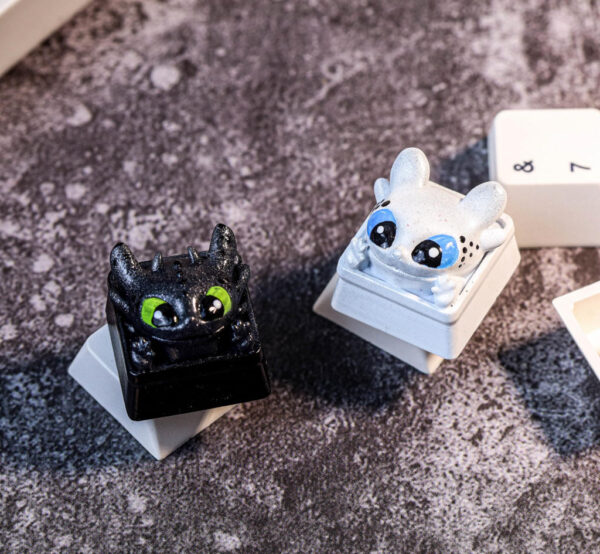 Toothless artisan keycap V2 2 Toothless artisan keycap V2