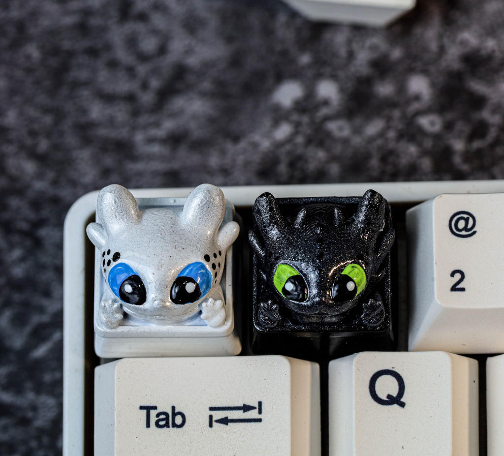 Toothless artisan keycap V2 9 Toothless artisan keycap V2