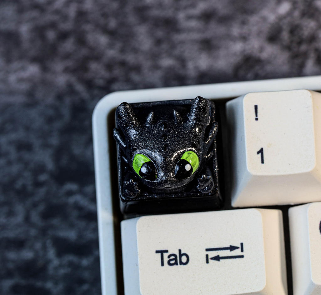 Toothless artisan keycap V2 6 Toothless artisan keycap V2