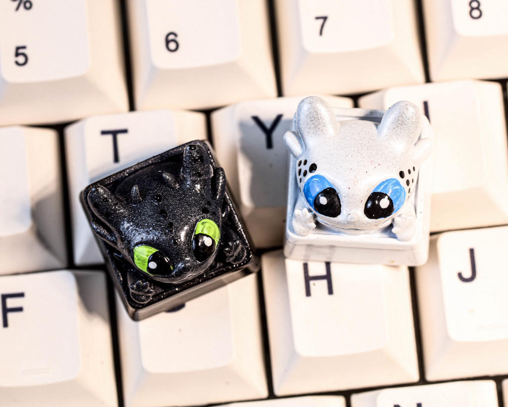 Toothless artisan keycap V2 5 Toothless artisan keycap V2