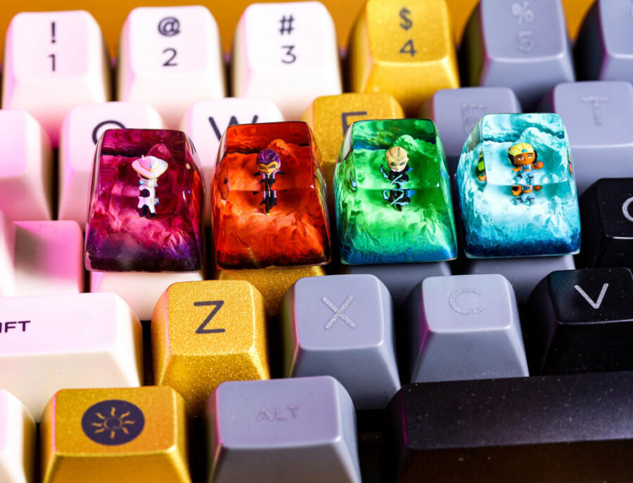 Valorant artisan keycap 4 Valorant artisan keycap