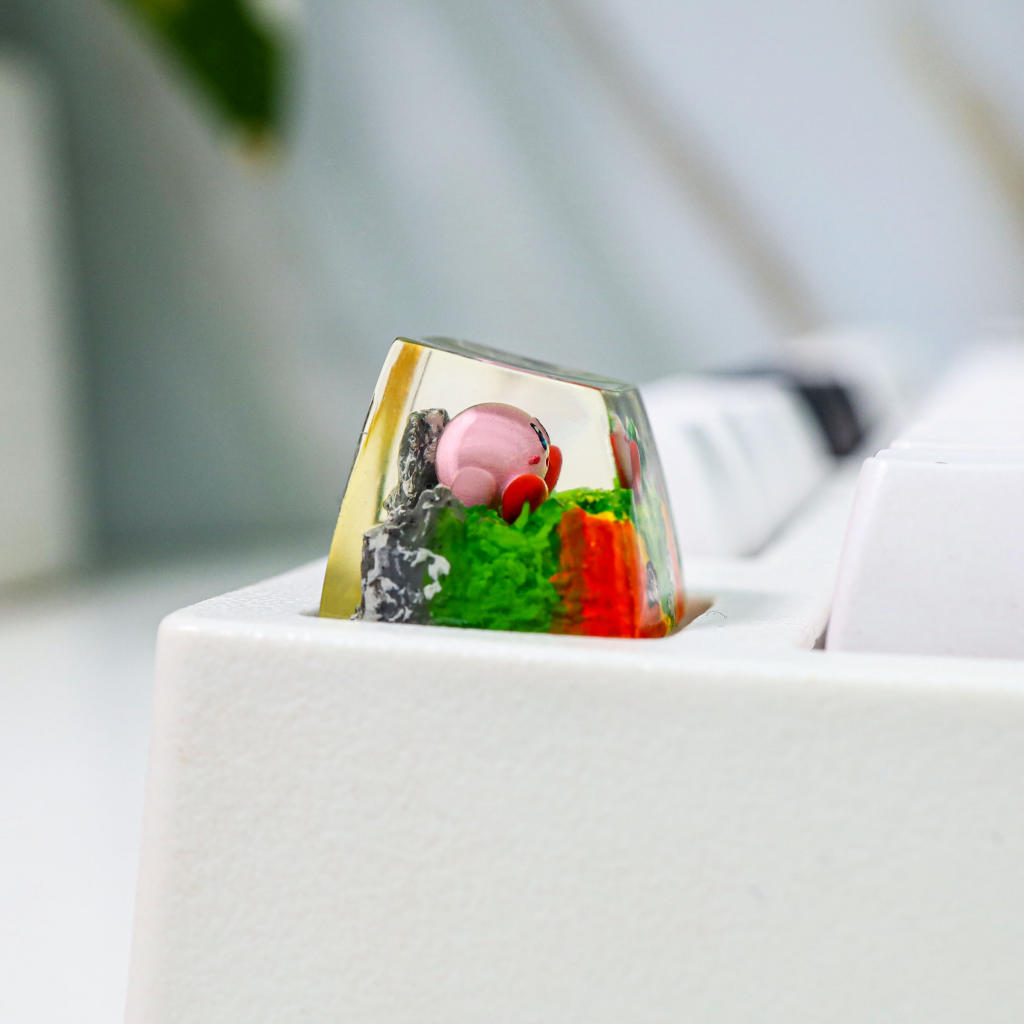 Kirby artisan keycap 17 Kirby artisan keycap