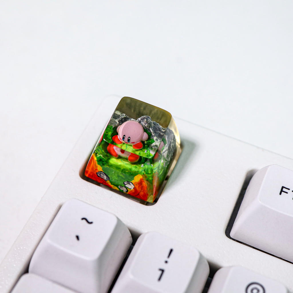 Kirby artisan keycap 23 Kirby artisan keycap