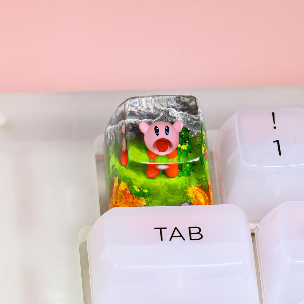 Blind Box Keycaps 9 Kirby artisan keycap ver 3