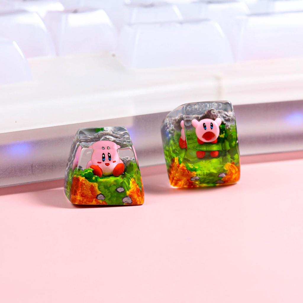 Kirby artisan keycap 13 Kirby artisan keycap ver 3