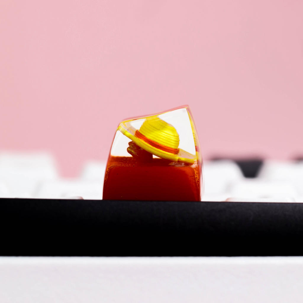 One piece hat keycap 17 One piece hat keycaps