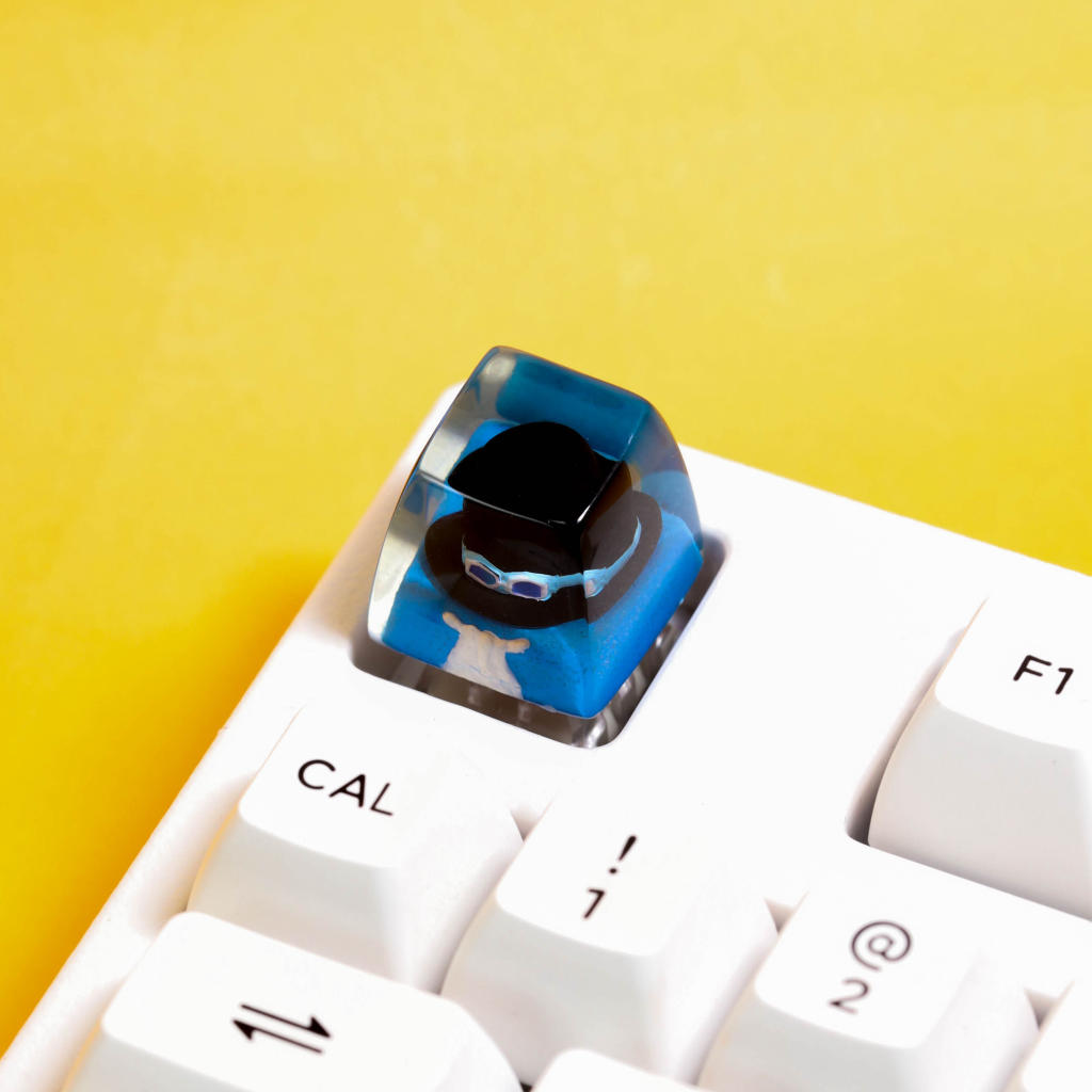 One piece hat keycap 12 One piece hat keycaps
