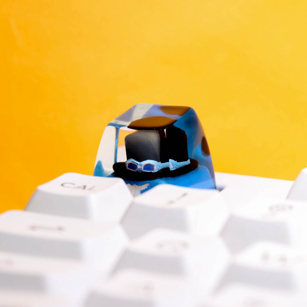 One piece hat keycap 4 One piece hat keycaps