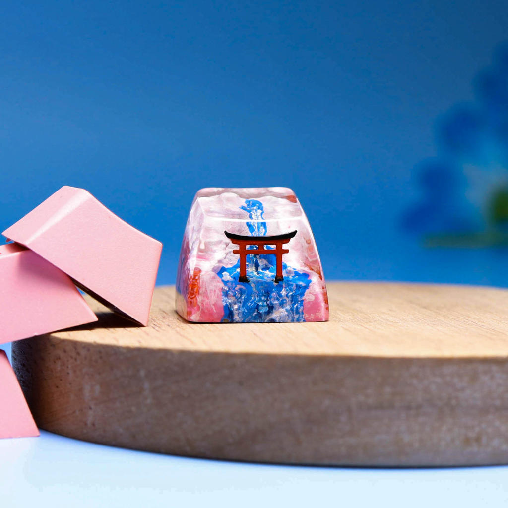 Autumn Torii gate keycap 1 Autumn Torii gate keycap