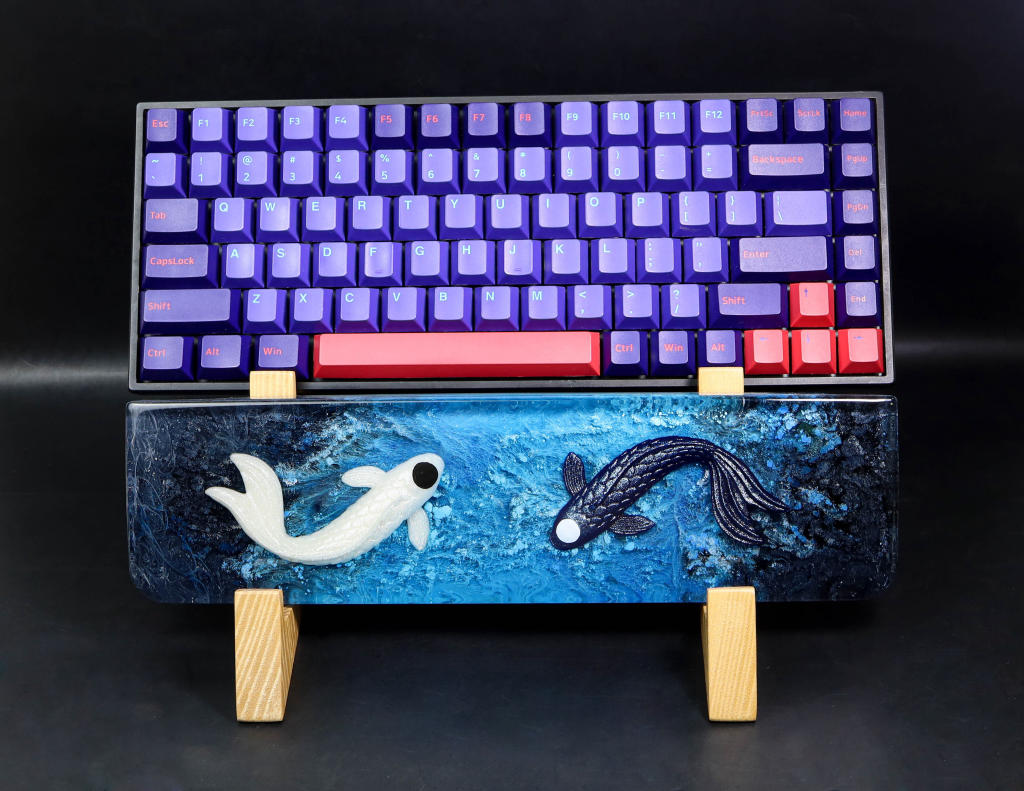 Koi Fish Wrist Rest 4 Koi Wrist rest