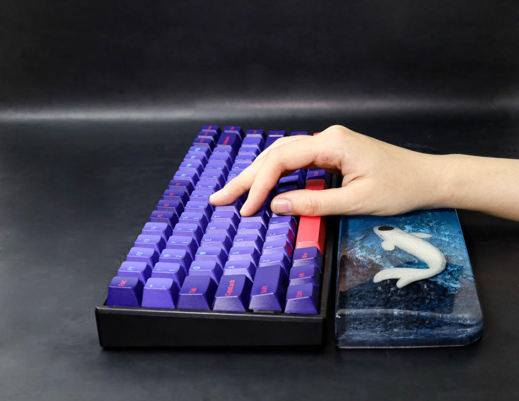Koi Fish Wrist Rest 6 Koi Wrist rest