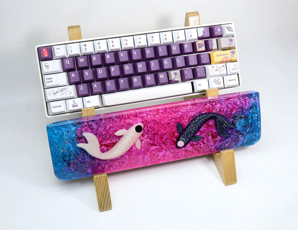 Koi Fish Wrist Rest 7 Koi Wrist rest