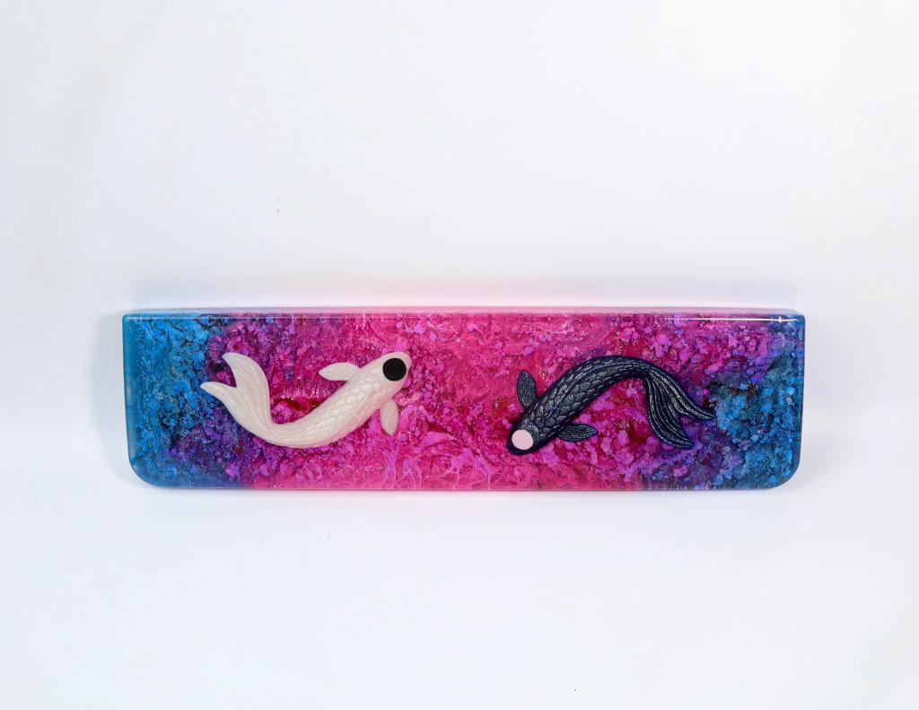 Koi Fish Wrist Rest 8 Koi Wrist rest