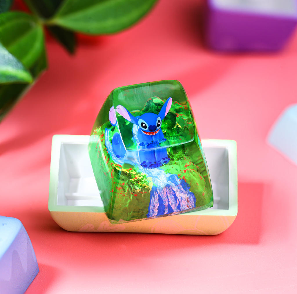 Stitch artisan keycap 1 Stitch artisan keycap