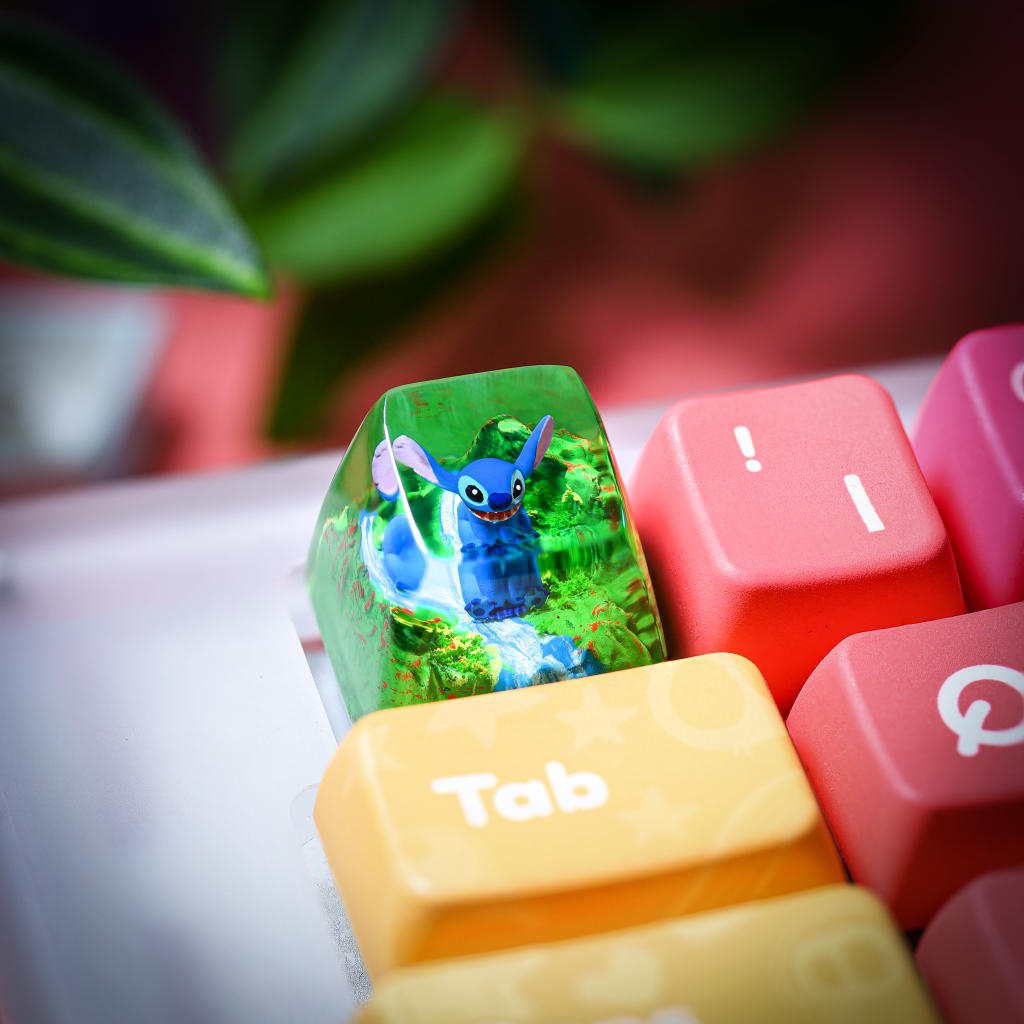 Stitch artisan keycap 6 Stitch artisan keycap