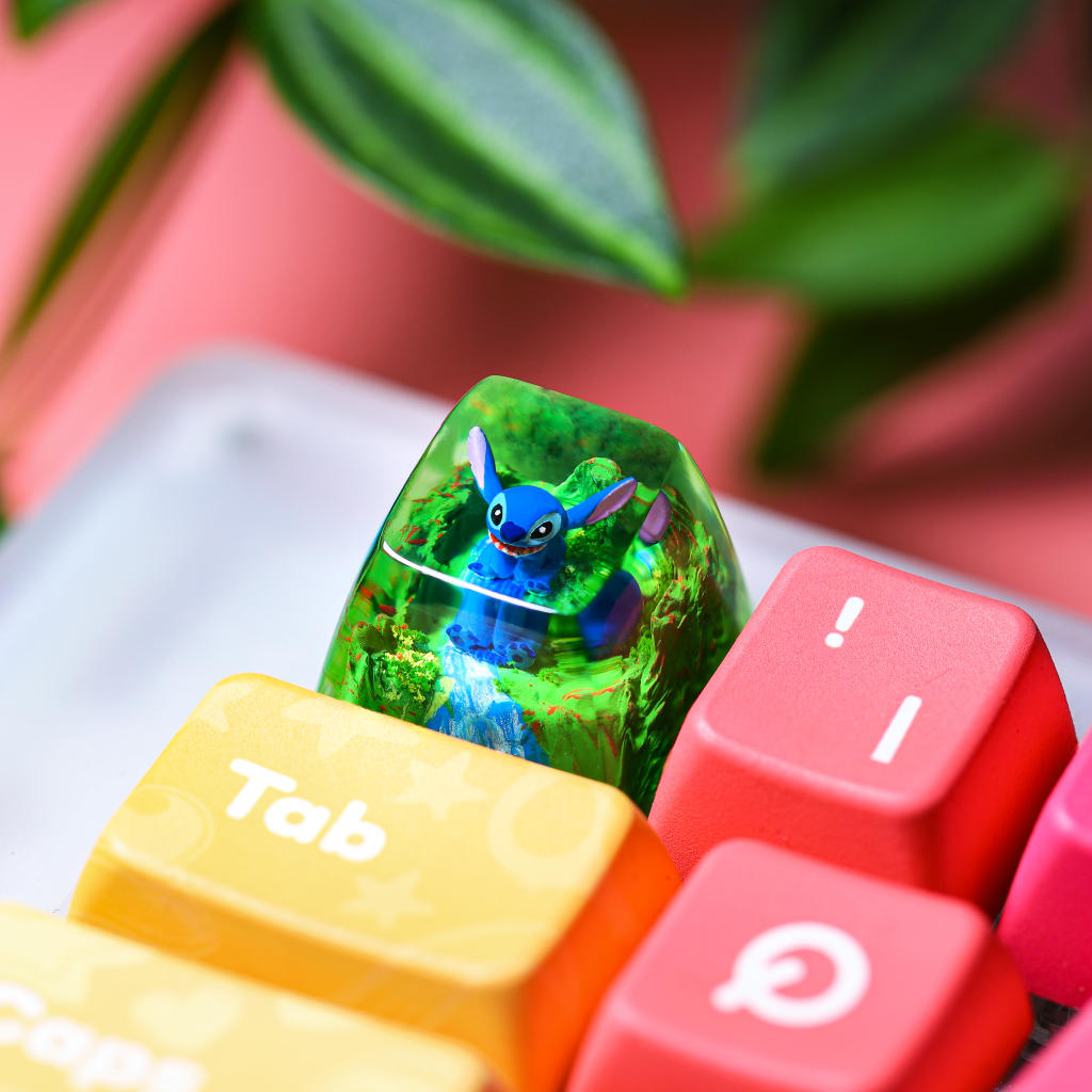 Stitch artisan keycap 5 Stitch artisan keycap