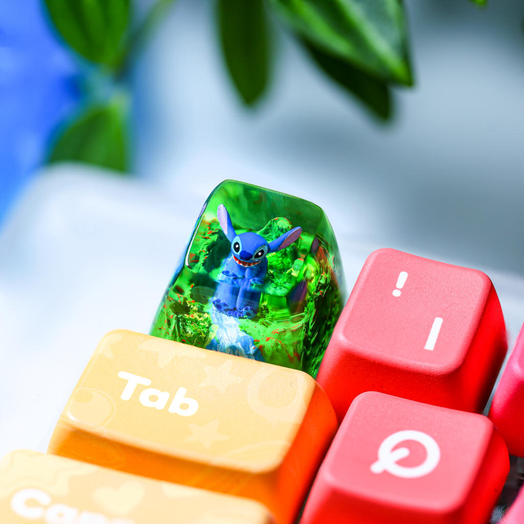 Stitch artisan keycap 4 Stitch artisan keycap