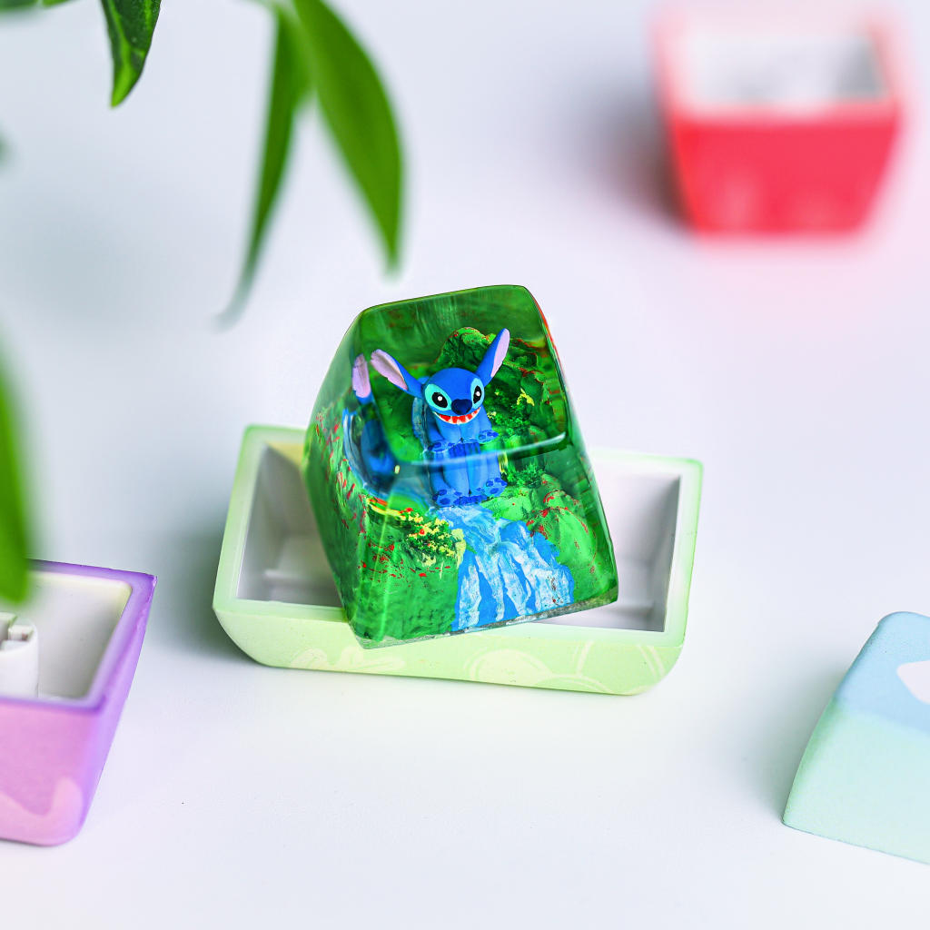 Stitch artisan keycap 3 Stitch artisan keycap