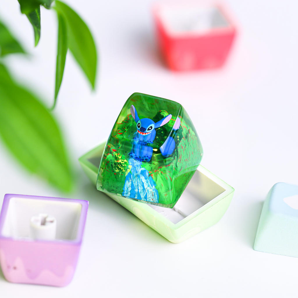 Stitch artisan keycap 2 Stitch artisan keycap