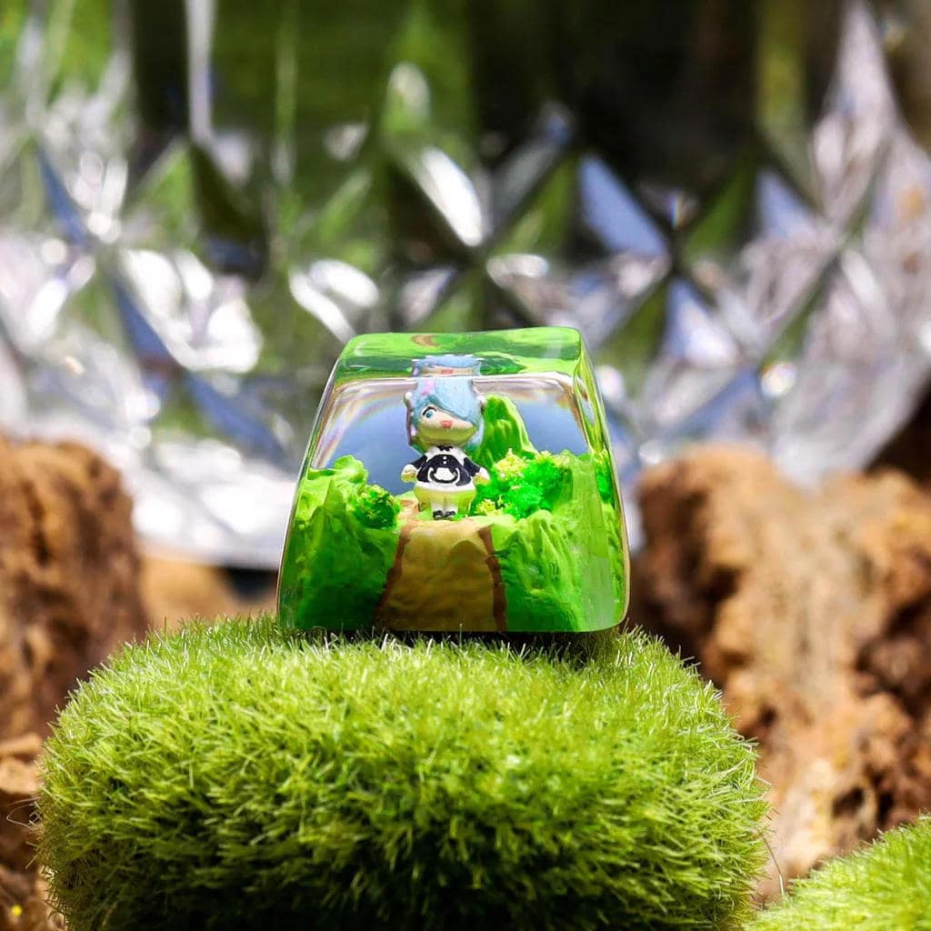Re:Zero Rem artisan keycap 10 Re:Zero Rem artisan keycap