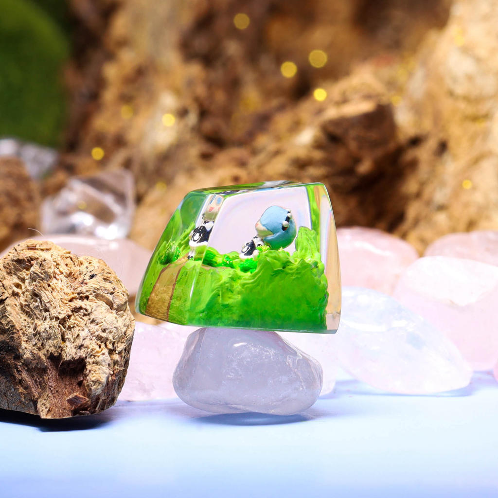 Re:Zero Rem artisan keycap 9 Re:Zero Rem artisan keycap