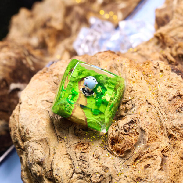 Re:Zero Rem artisan keycap 4 Re:Zero Rem artisan keycap