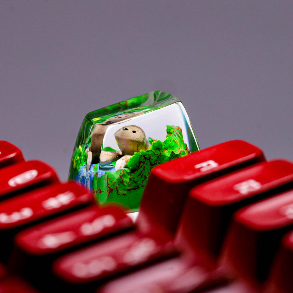 Sloth artisan keycap 2 Sloth keycap