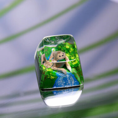 Sloth artisan keycap