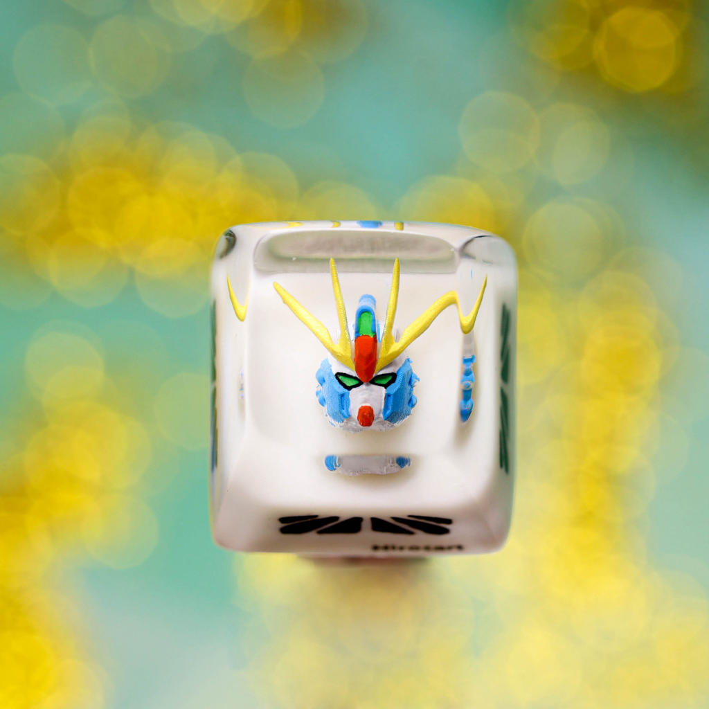 Gundam keycap 6 Gundam keycap