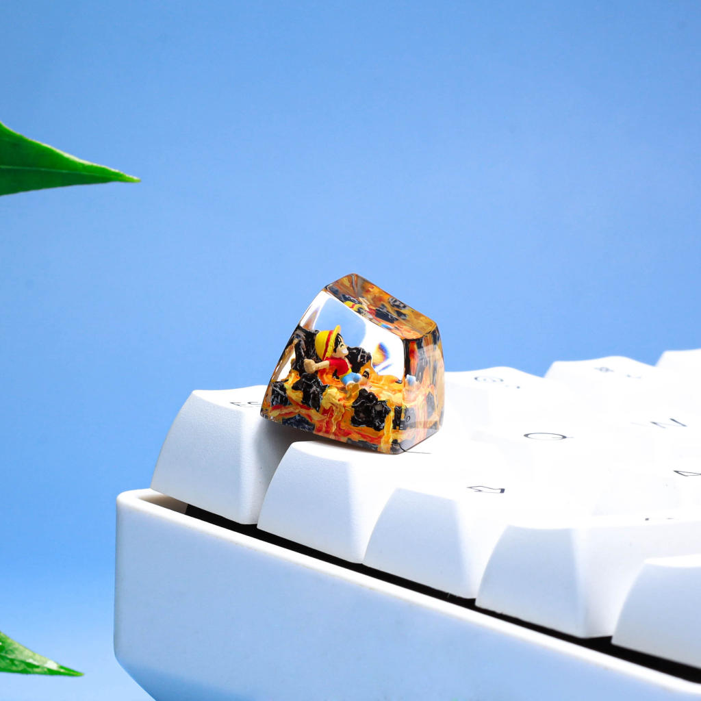 One Piece resin keycap 7 One Piece keycap