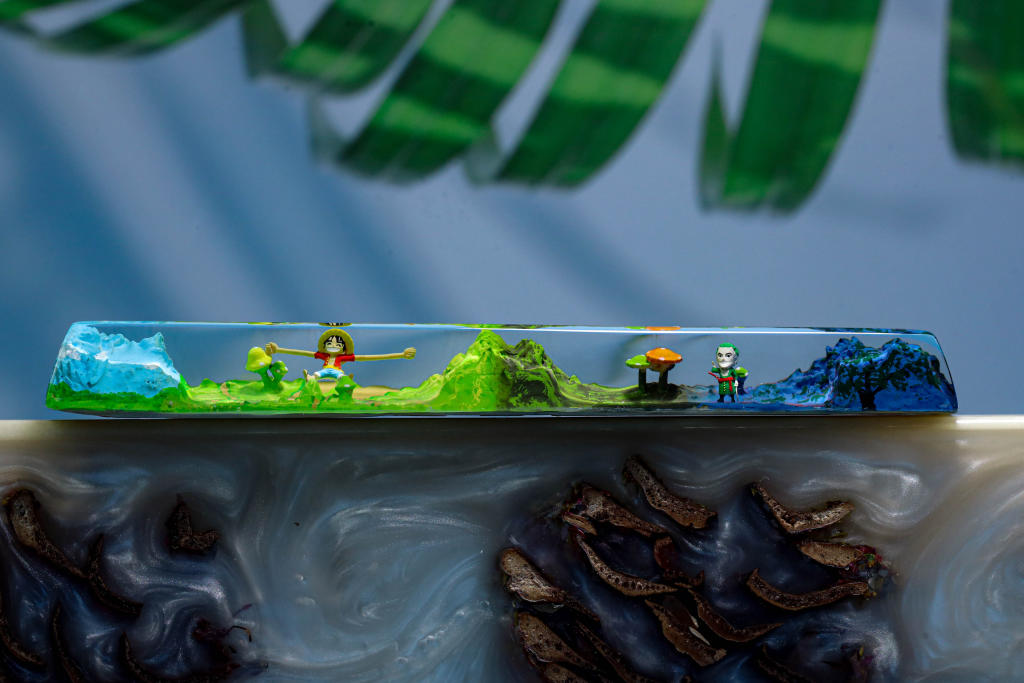 One Piece resin keycap 11 One Piece keycap