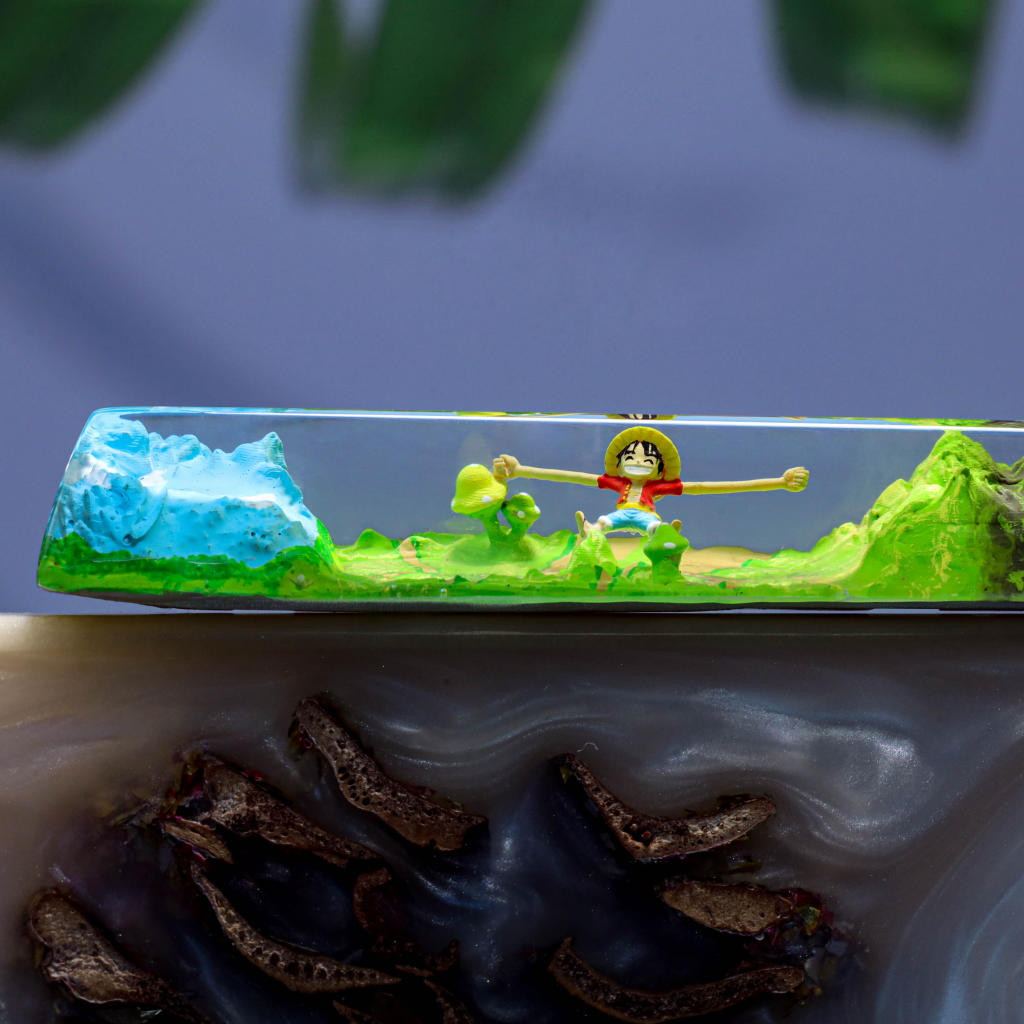 One Piece resin keycap 12 One Piece keycap