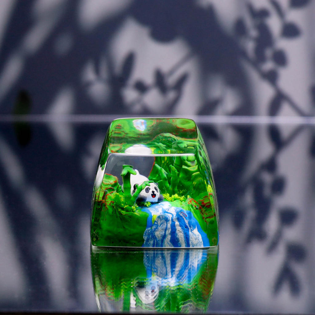 Panda keycap ver 2 1 Panda keycap ver 2