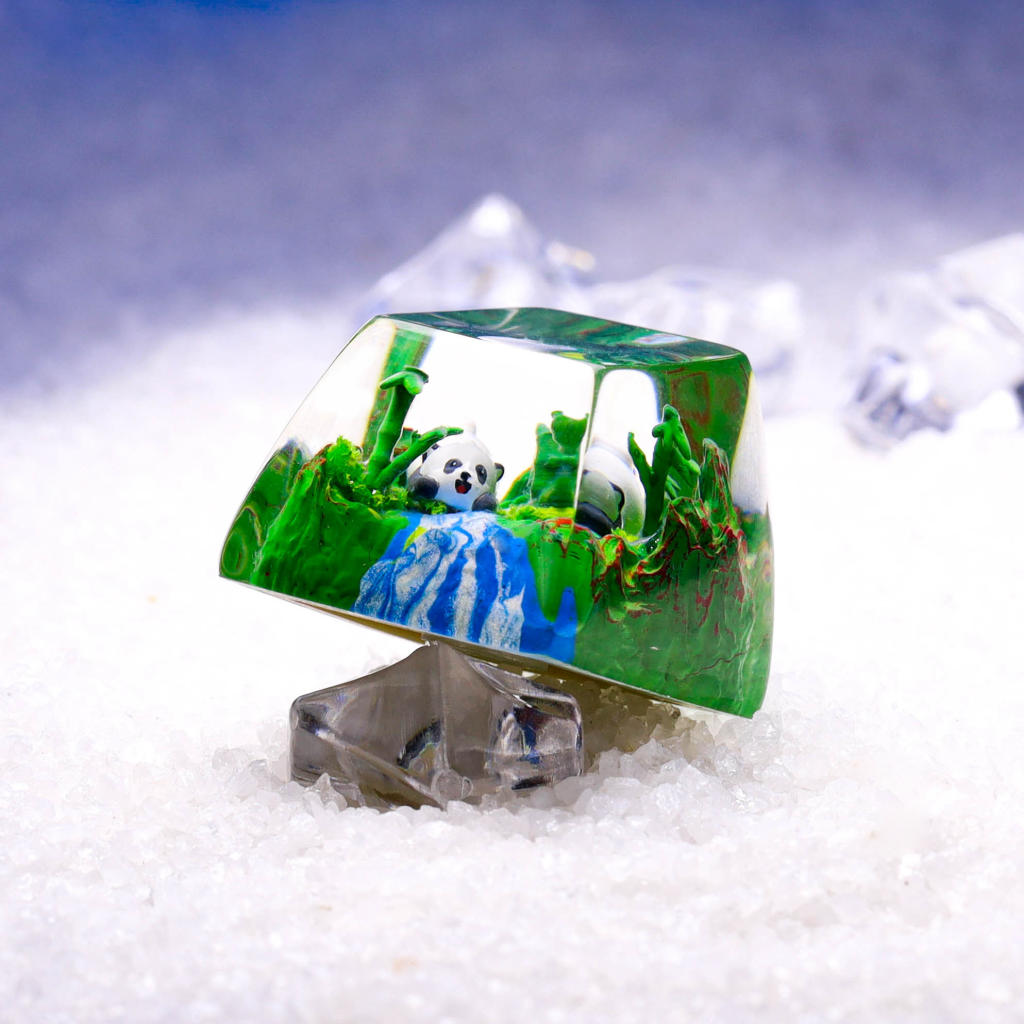Panda keycap ver 2 5 Panda keycap ver 2