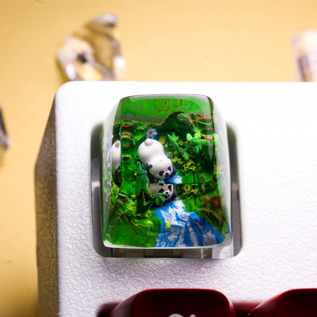Panda keycap ver 2 3 Panda keycap ver 2