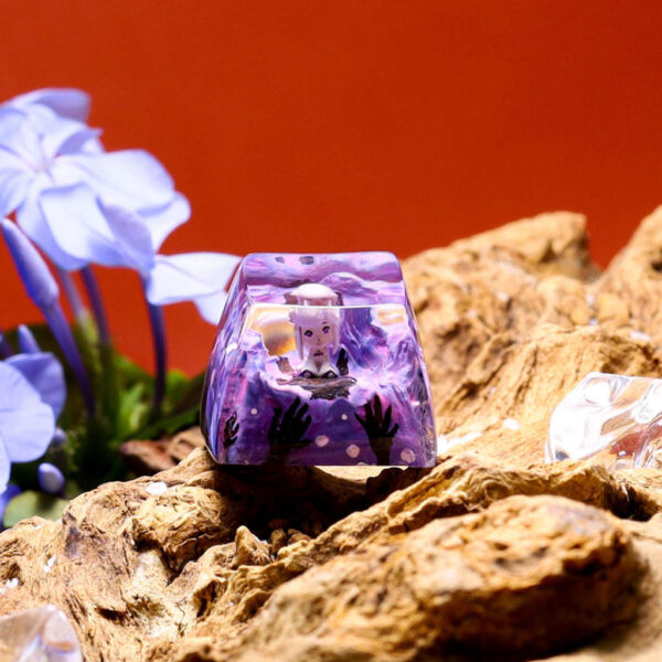 Emilia Re:Zero keycap 8 Emilia Re:Zero keycap