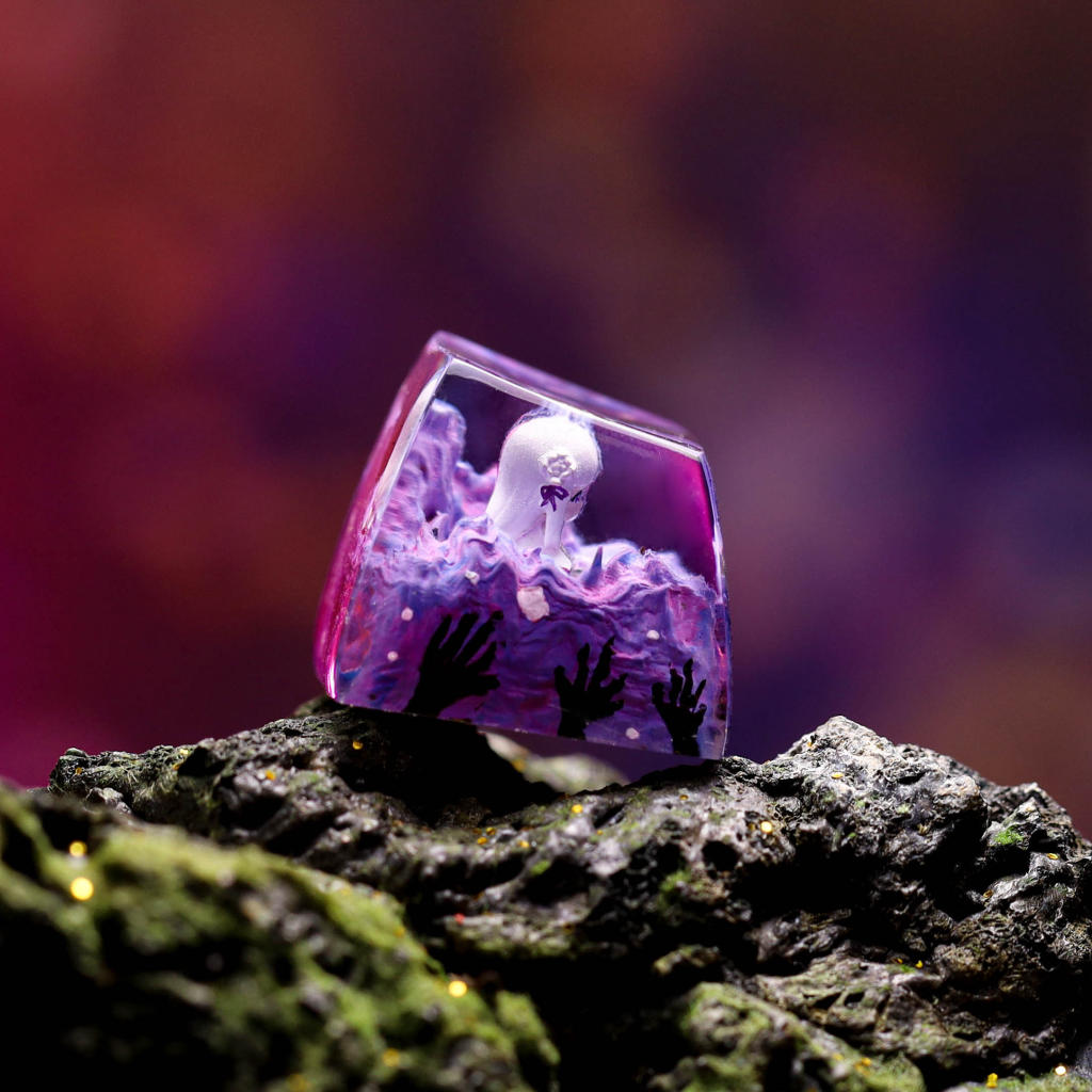 Emilia Re:Zero keycap 5 Emilia Re:Zero keycap