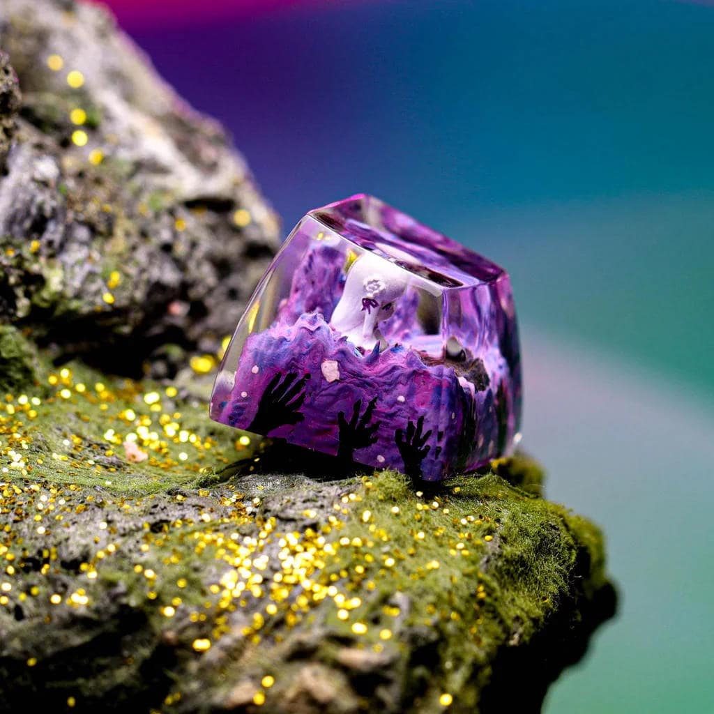 Emilia Re:Zero keycap 9 Emilia Re:Zero keycap