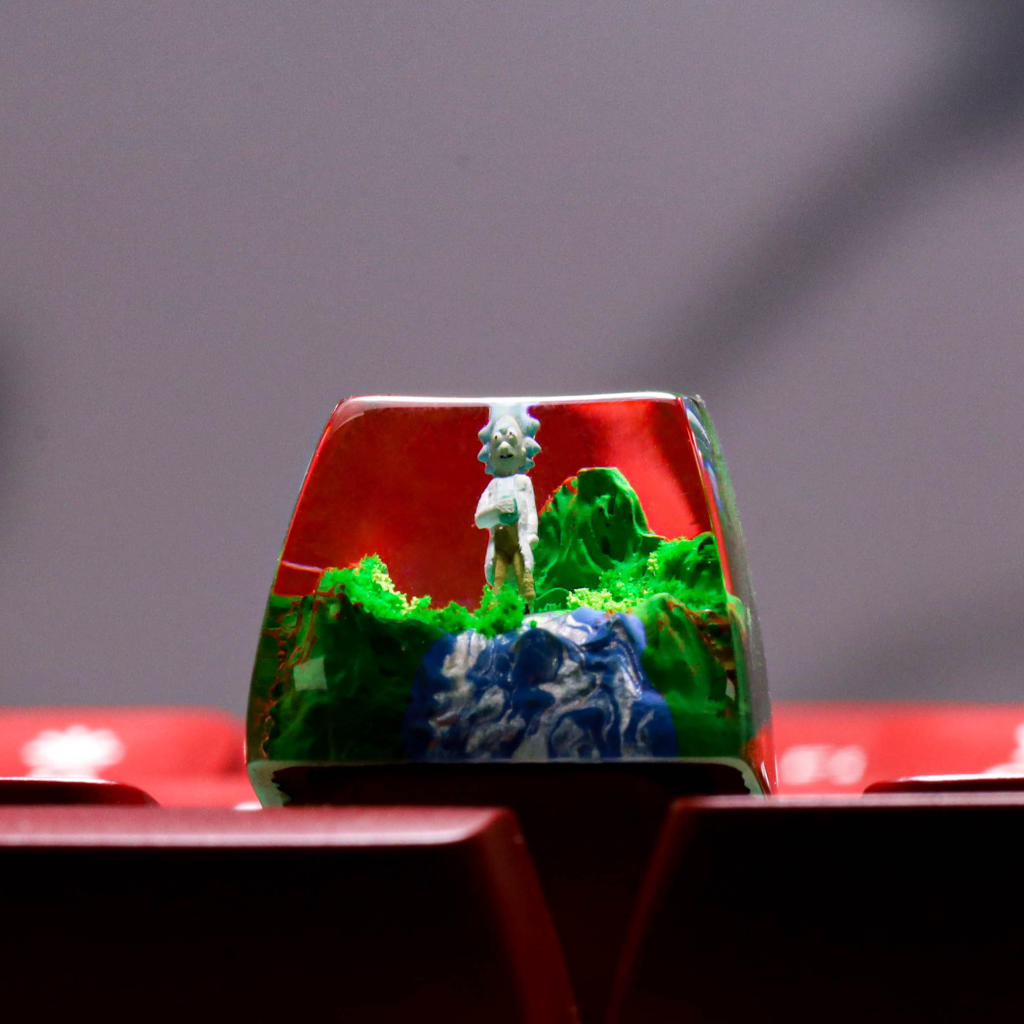 Rick and Morty Keycaps 8 Rick and Morty Keycaps