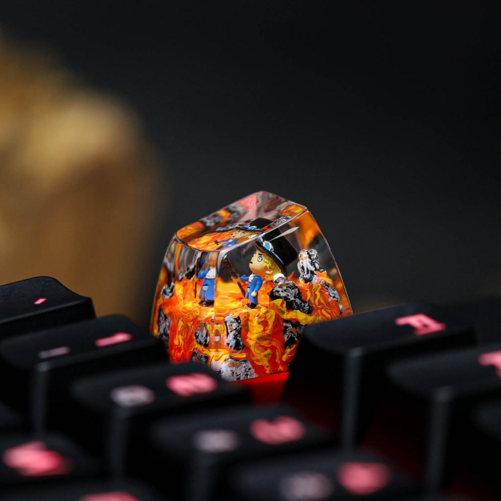 One Piece resin keycap 9 One Piece keycap