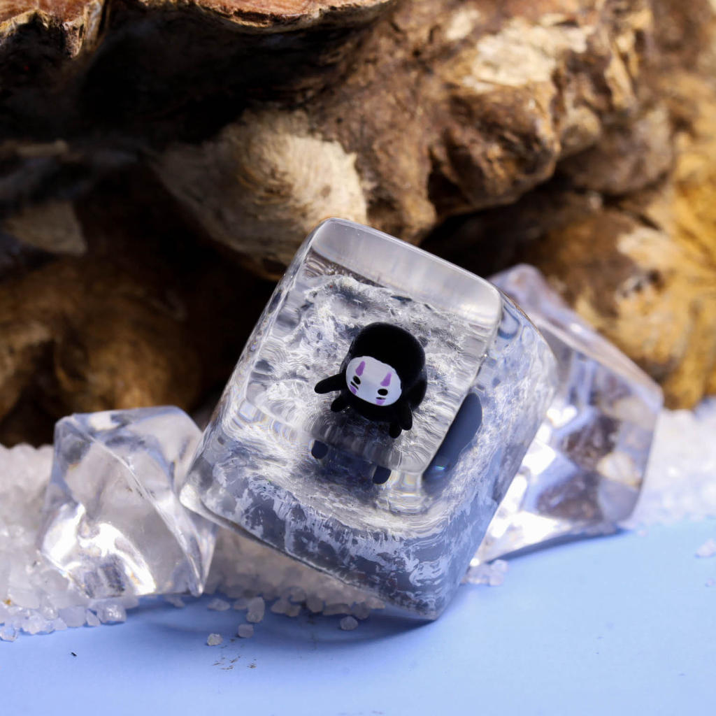 No Face artisan keycap 8 No Face keycap