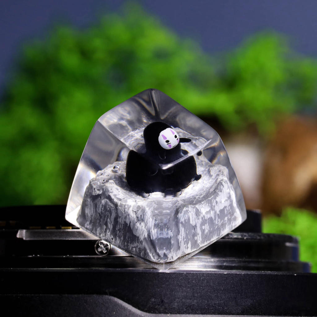 No Face artisan keycap 9 No Face keycap