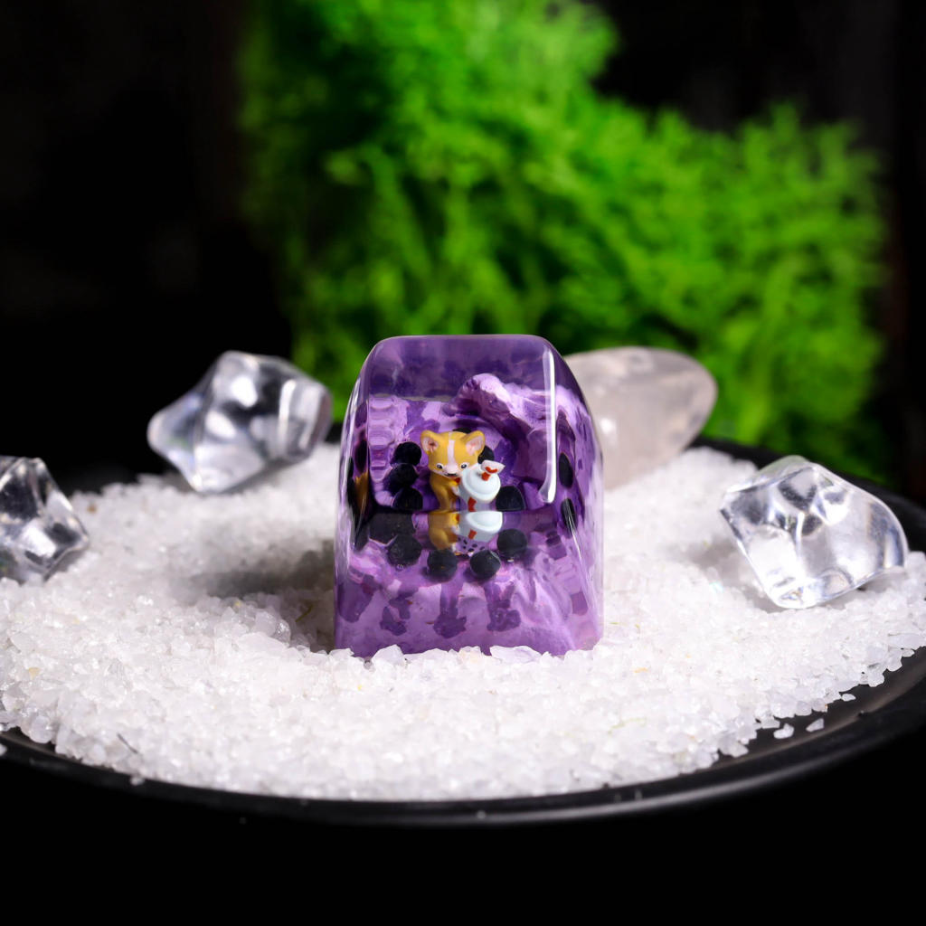 Corgi artisan keycap ver 2 2 Corgi artisan keycap ver 2