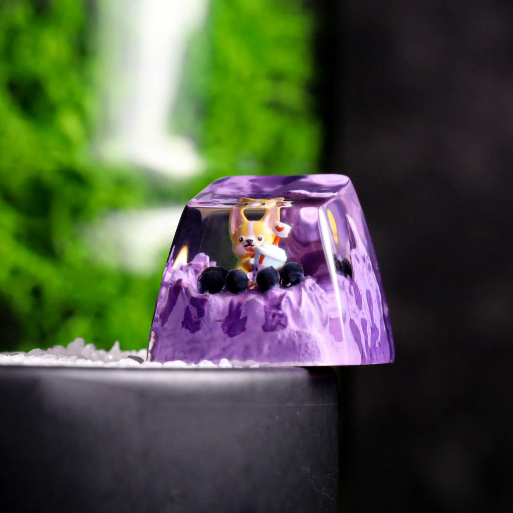 Blind Box Keycaps 46 Corgi artisan keycap ver 2