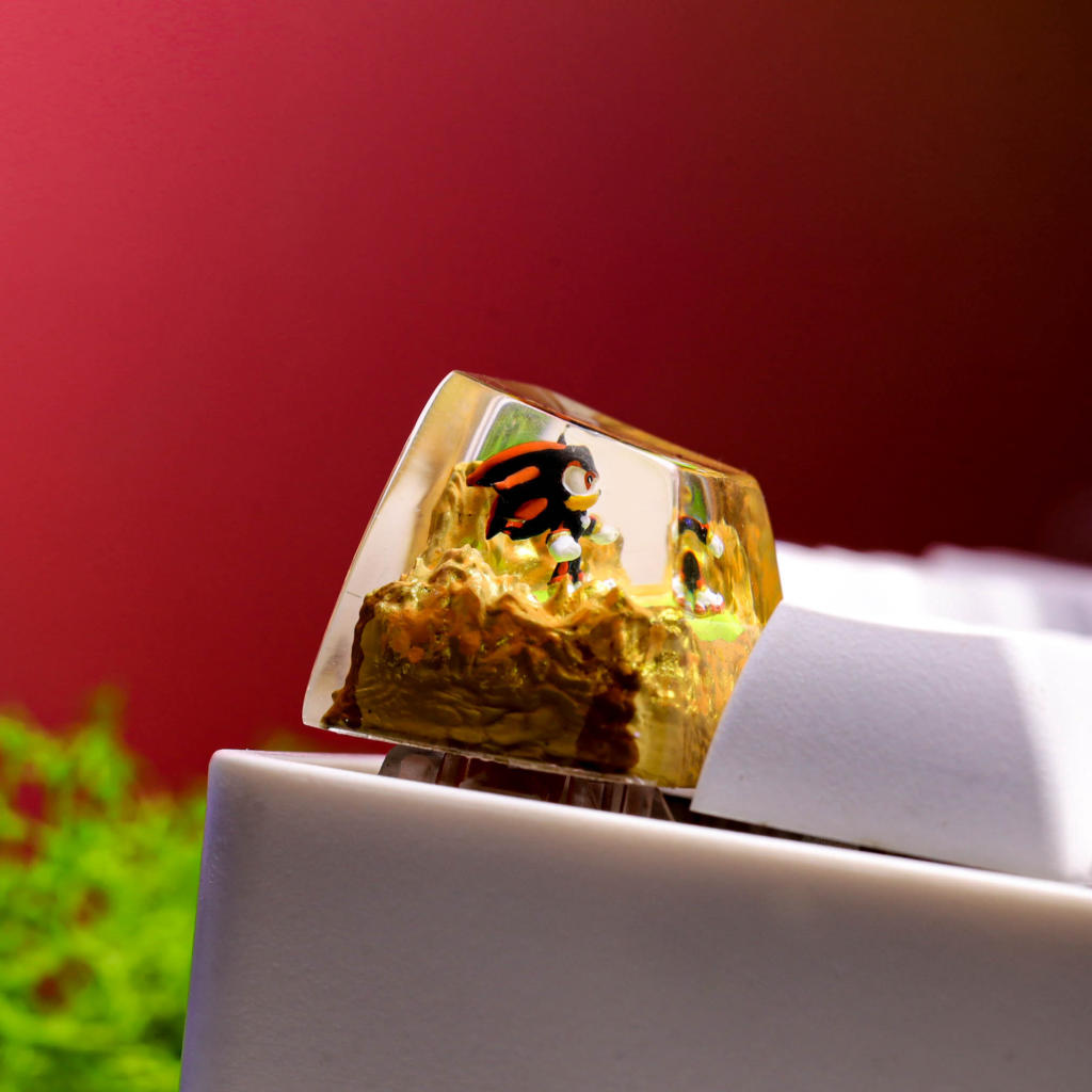 Shadow the Hedgehog keycap 6 Shadow the Hedgehog keycap