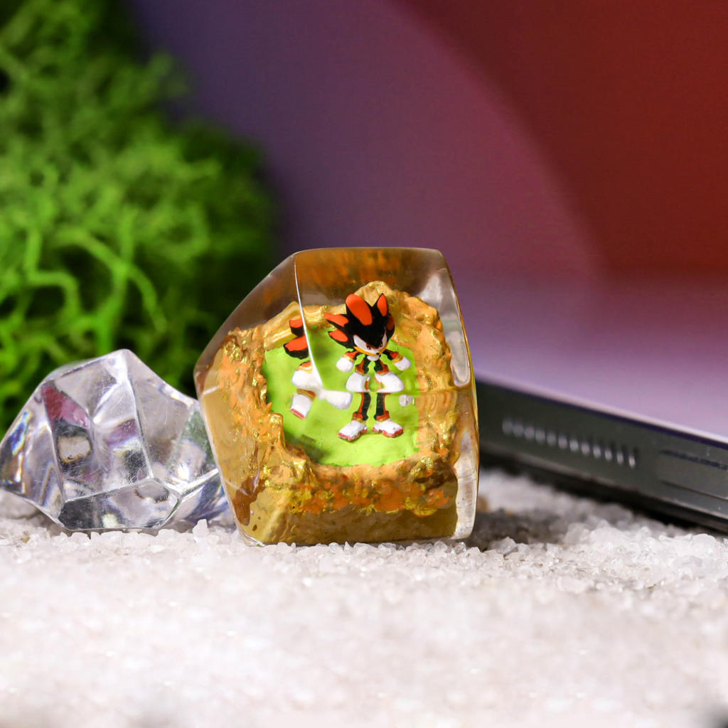 Shadow the Hedgehog keycap 4 Shadow the Hedgehog keycap