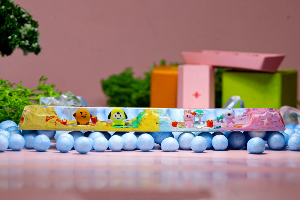 BT21 Spacebar keycap 1 BT21 Spacebar keycap