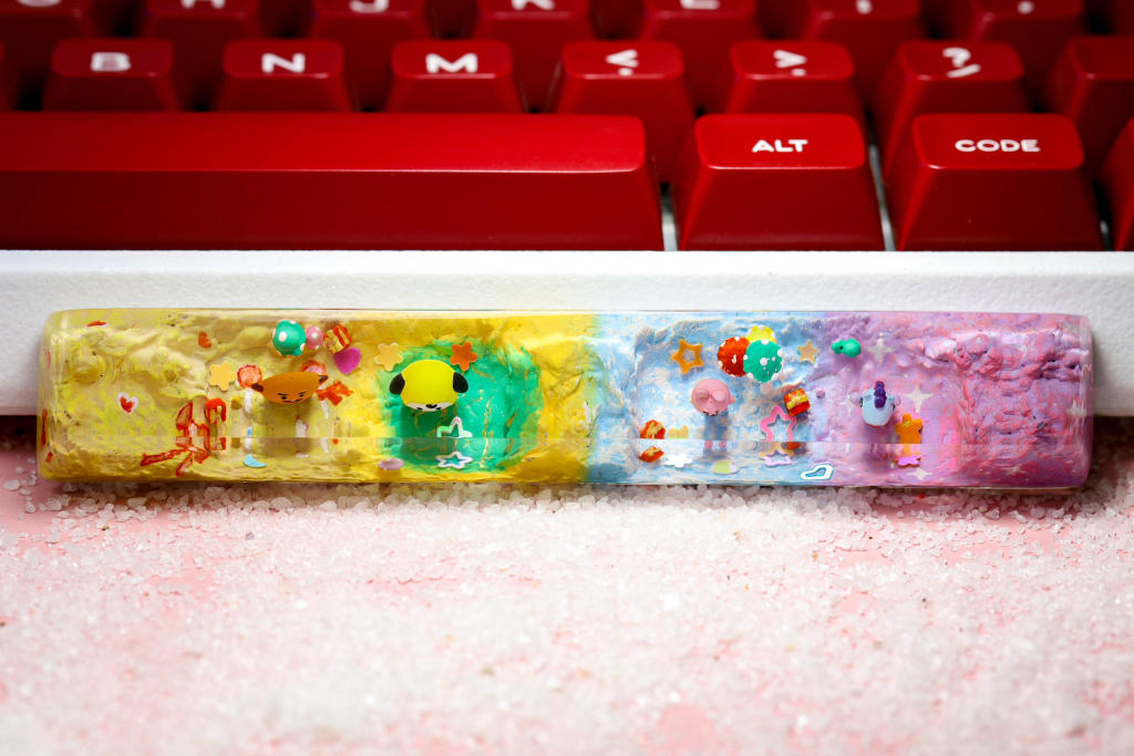 BT21 Spacebar keycap 7 BT21 Spacebar keycap